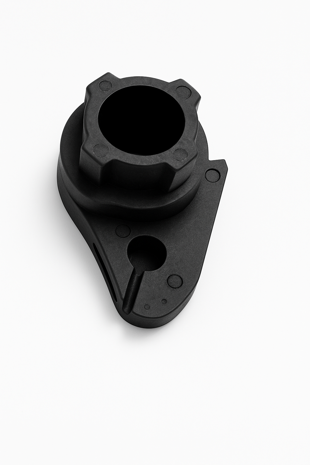 High-strength polymer fitting