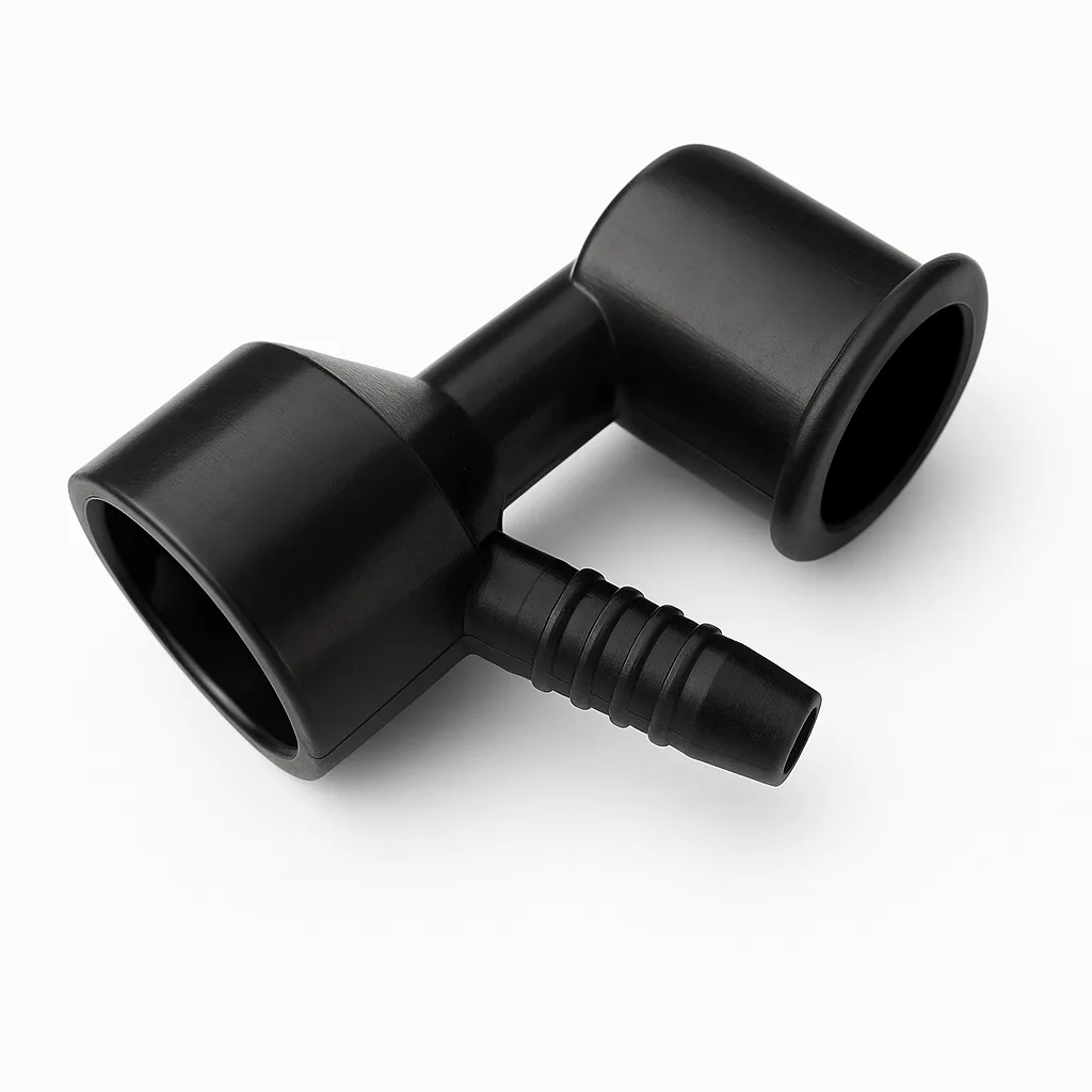 Industrial grade plastic component