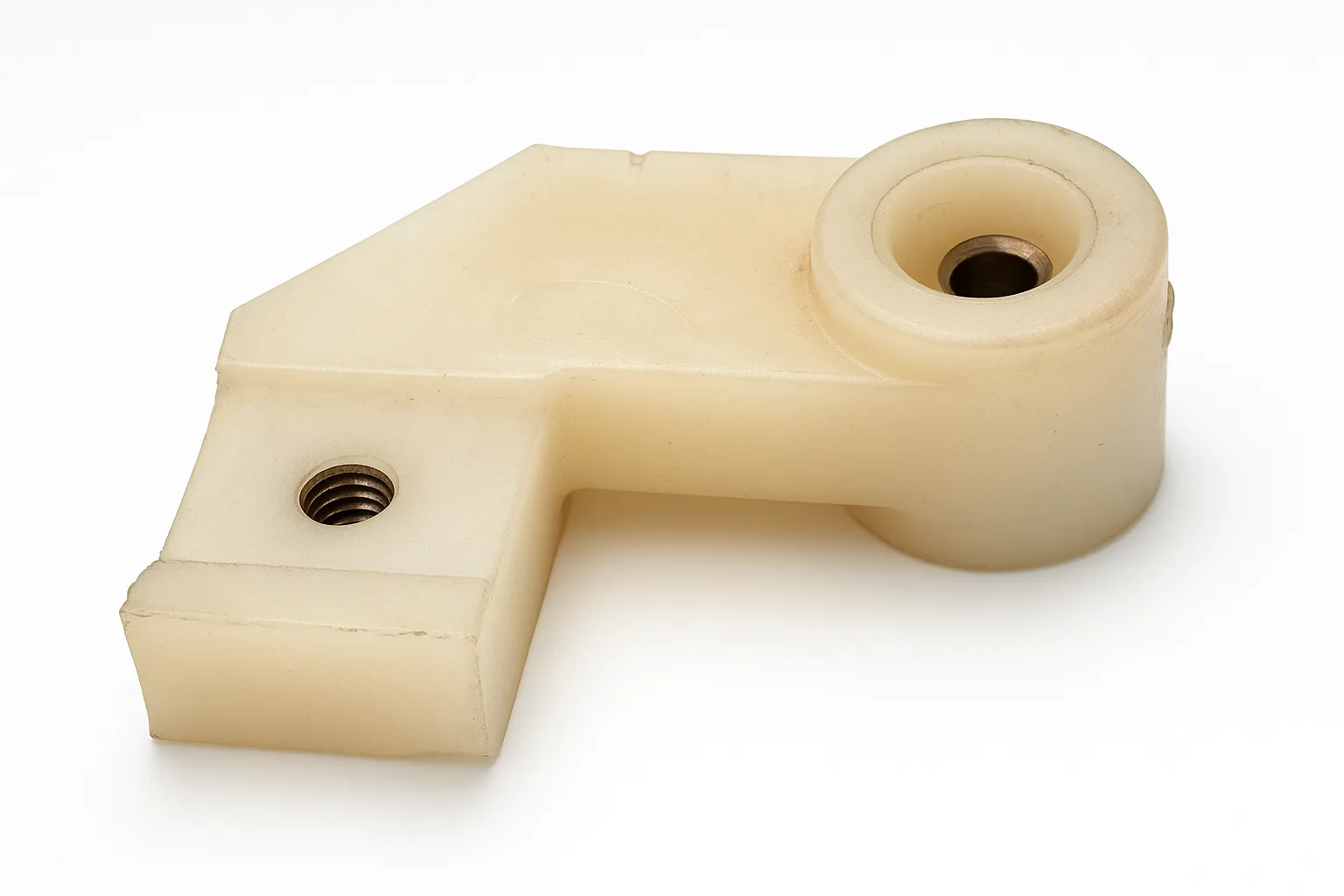 Custom tooled plastic assembly